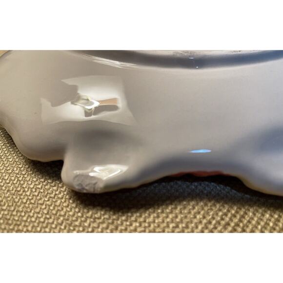 Fitz & Floyd Omnibus 1994 Classics Christmas Bows and Holly Plate, Read Details - Picture 6 of 6